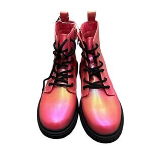 Art Class Kayden Pink Combat Boots Girls New